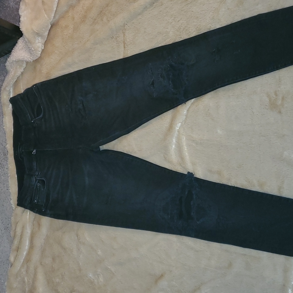 Authentic Amiri Black Flat Jeans